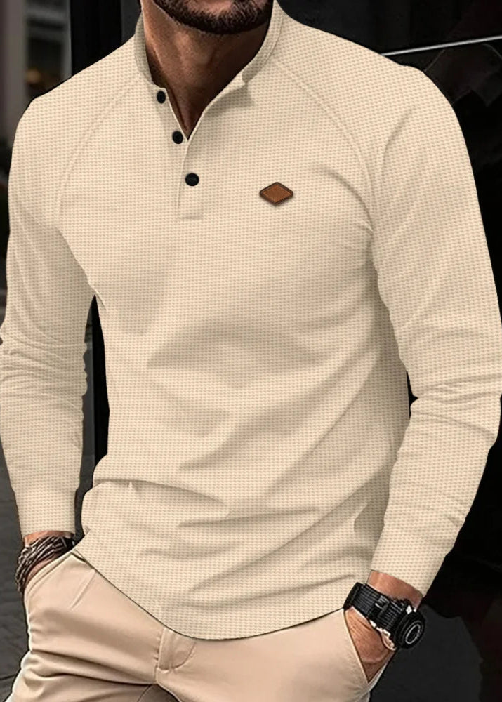 Théo Vintage | Business Col Rond Boutonné Long