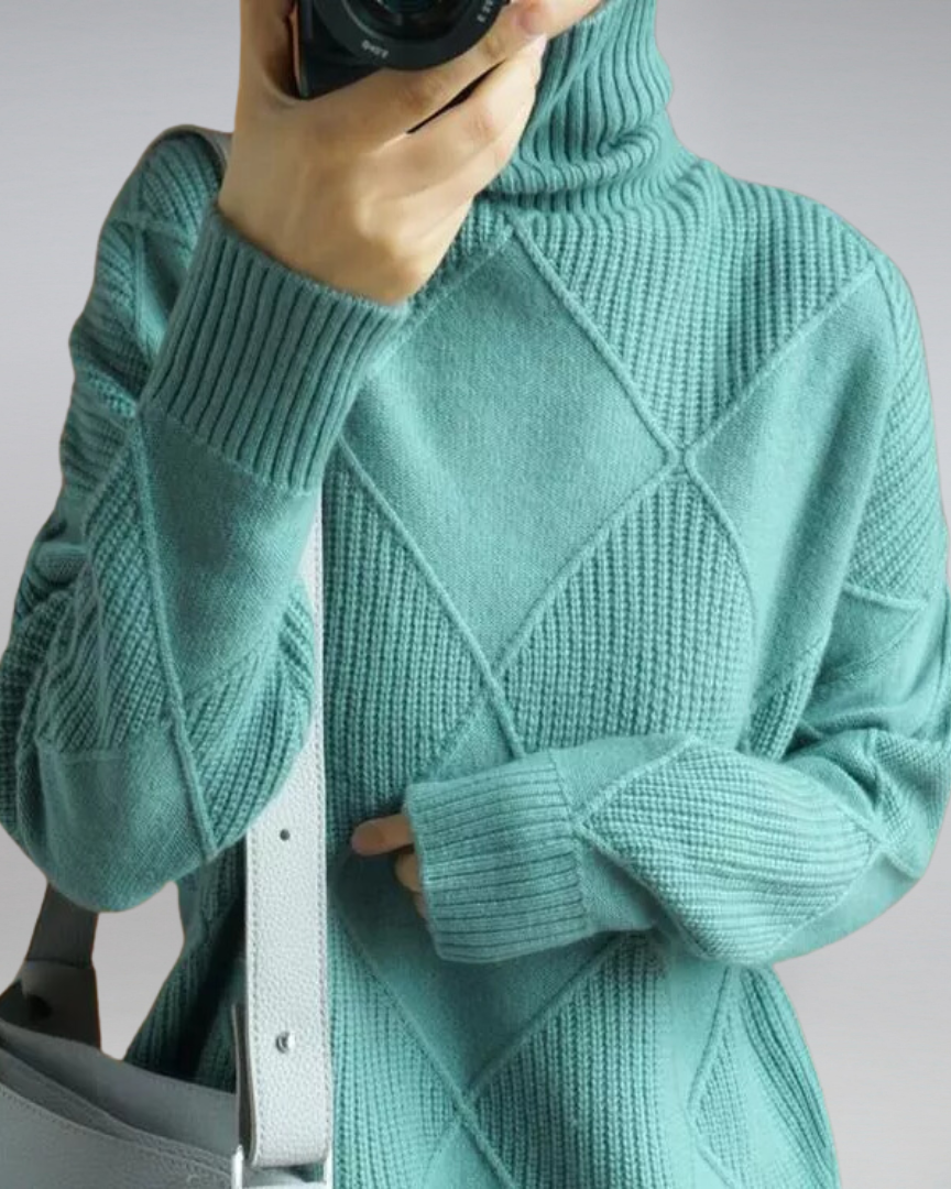 Odette | Pull à col roulé confortable