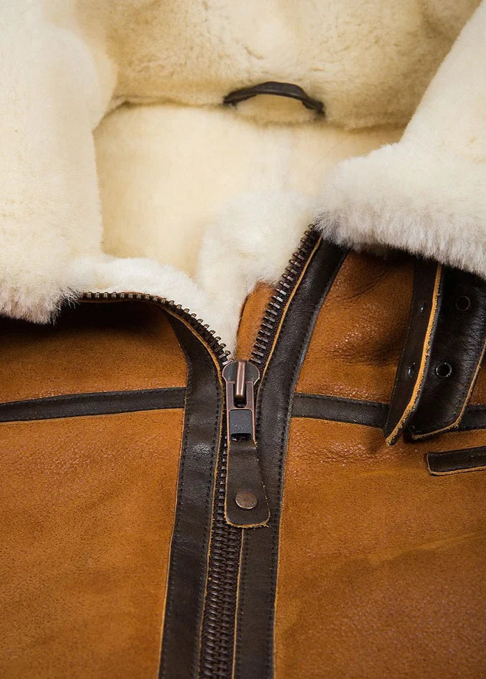 Bryan | Manteau D'Hiver en Cuir