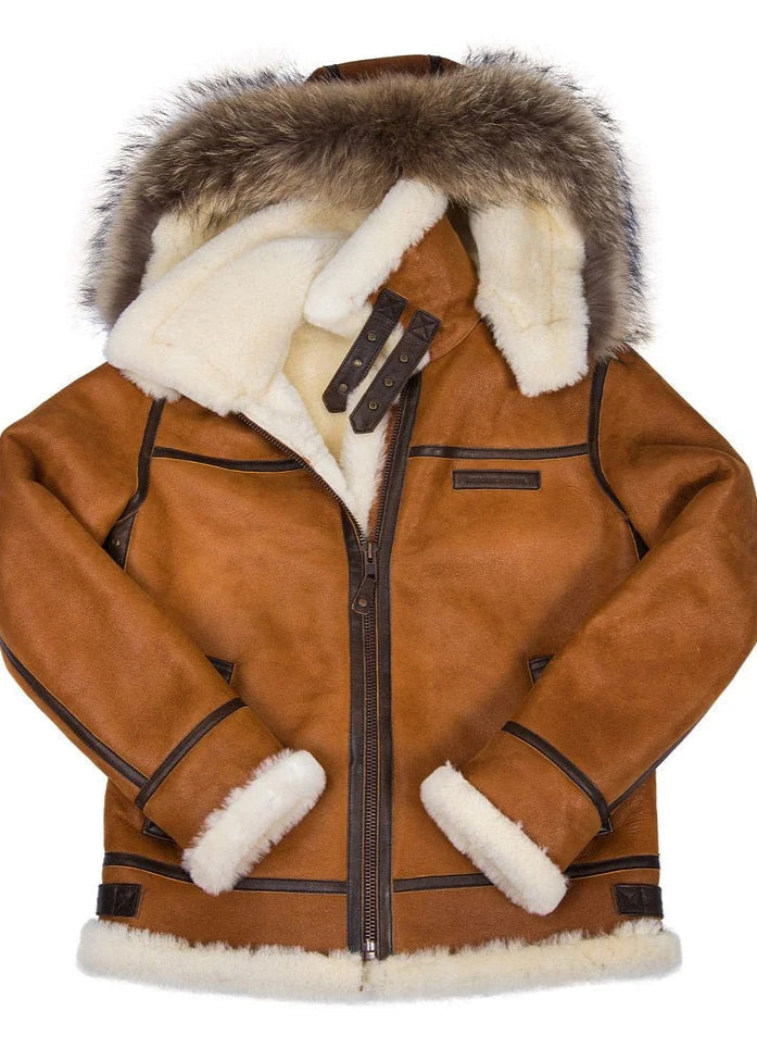 Bryan | Manteau D'Hiver en Cuir