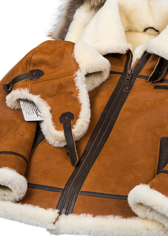 Bryan | Manteau D'Hiver en Cuir