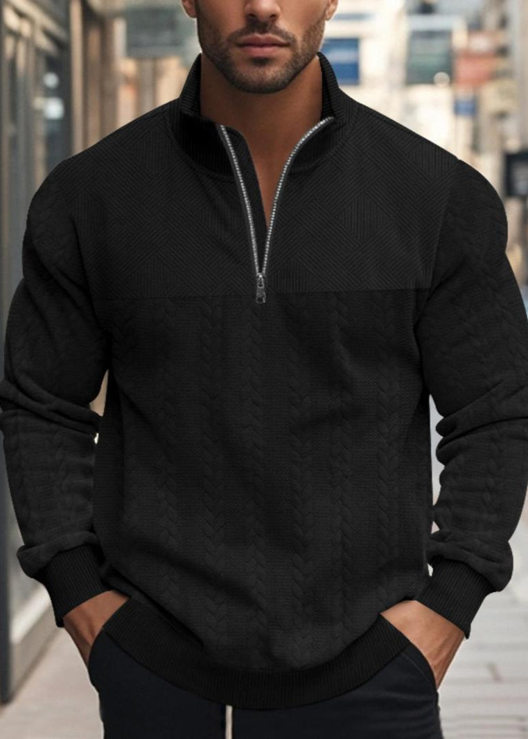 Hugo | Sweatshirt Homme Luxe à Col Zippé