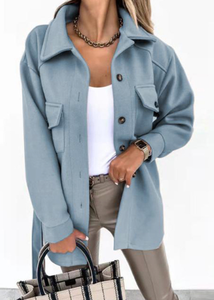 Lesley | Chic et élégant manteau de printemps