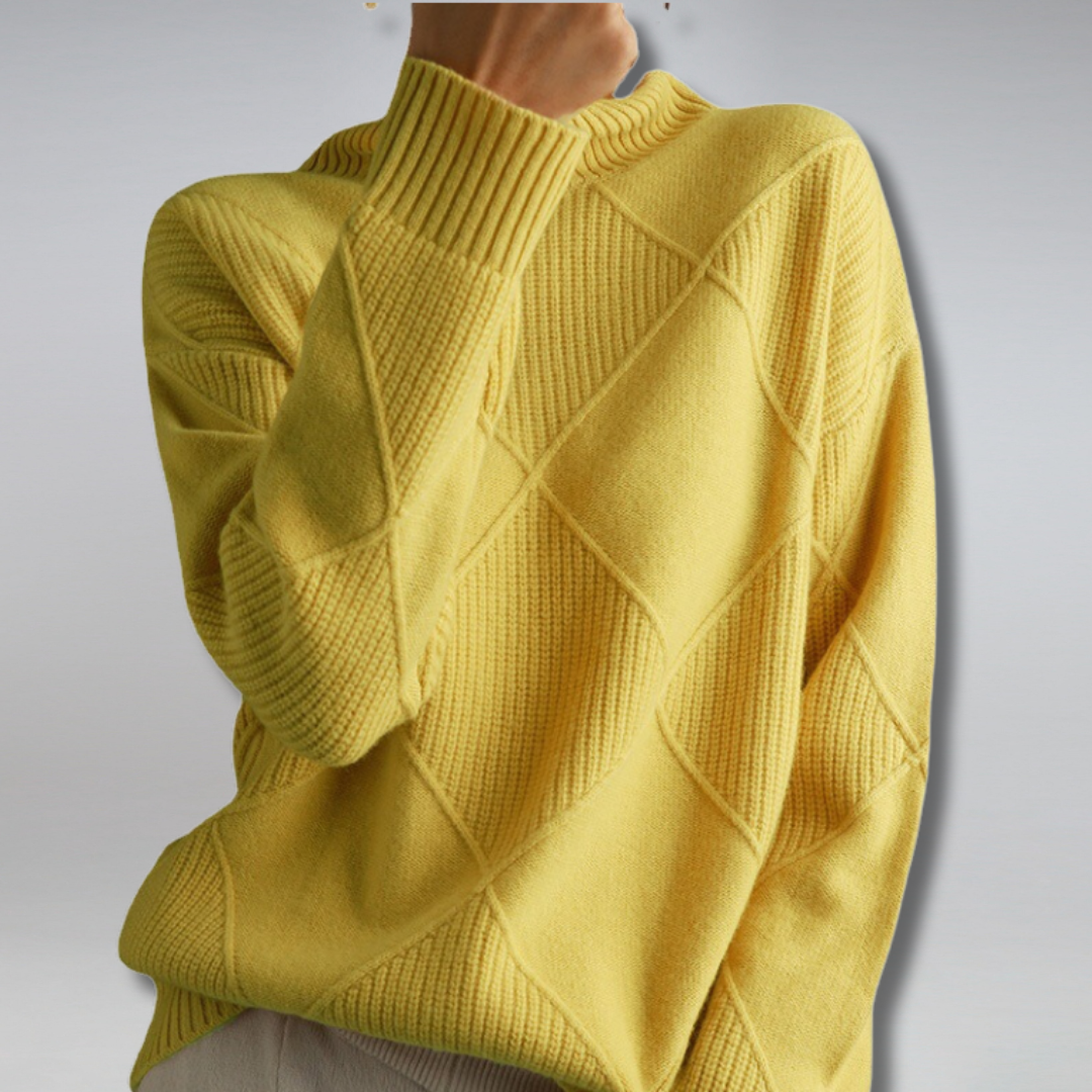 Odette | Pull à col roulé confortable