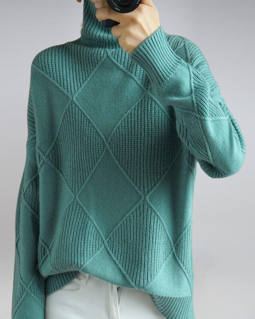 Odette | Pull à col roulé confortable