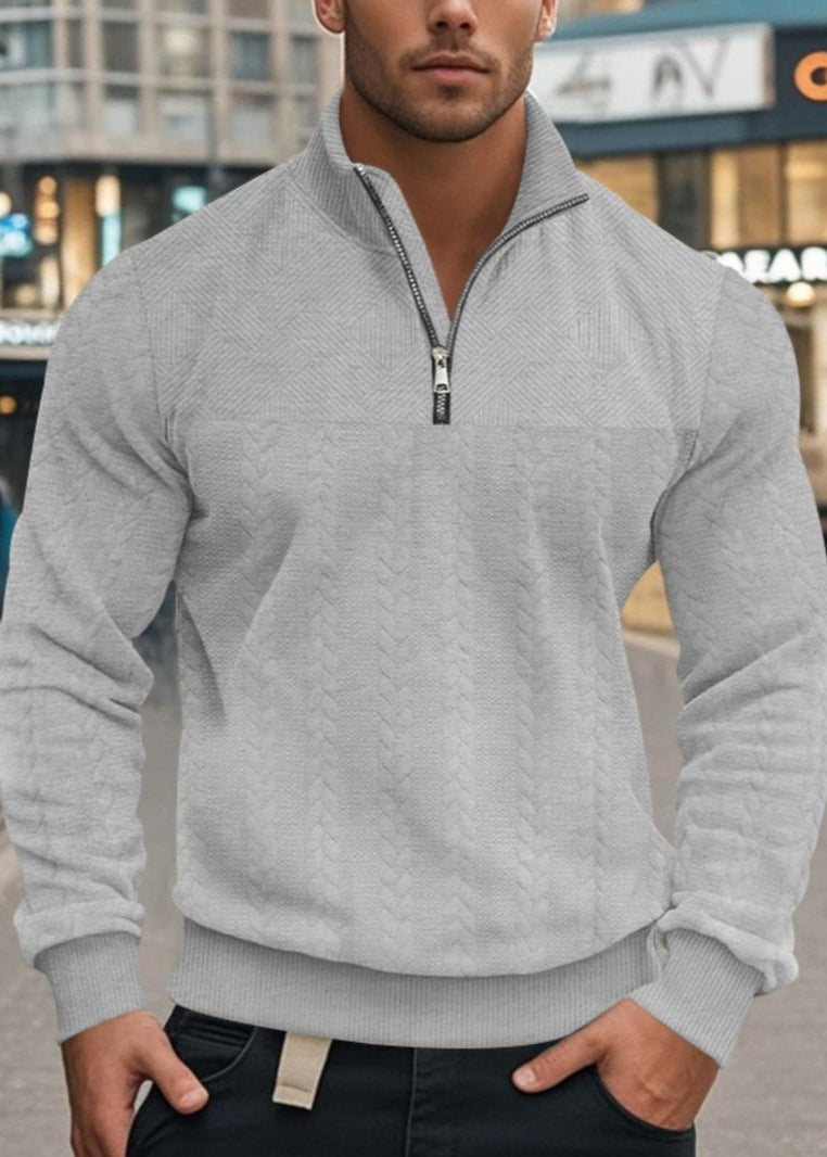 Hugo | Sweatshirt Homme Luxe à Col Zippé