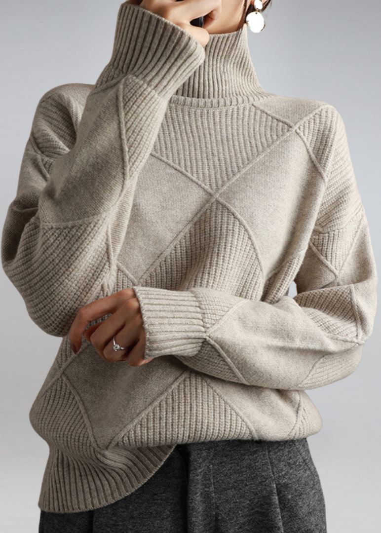 Odette | Pull à col roulé confortable