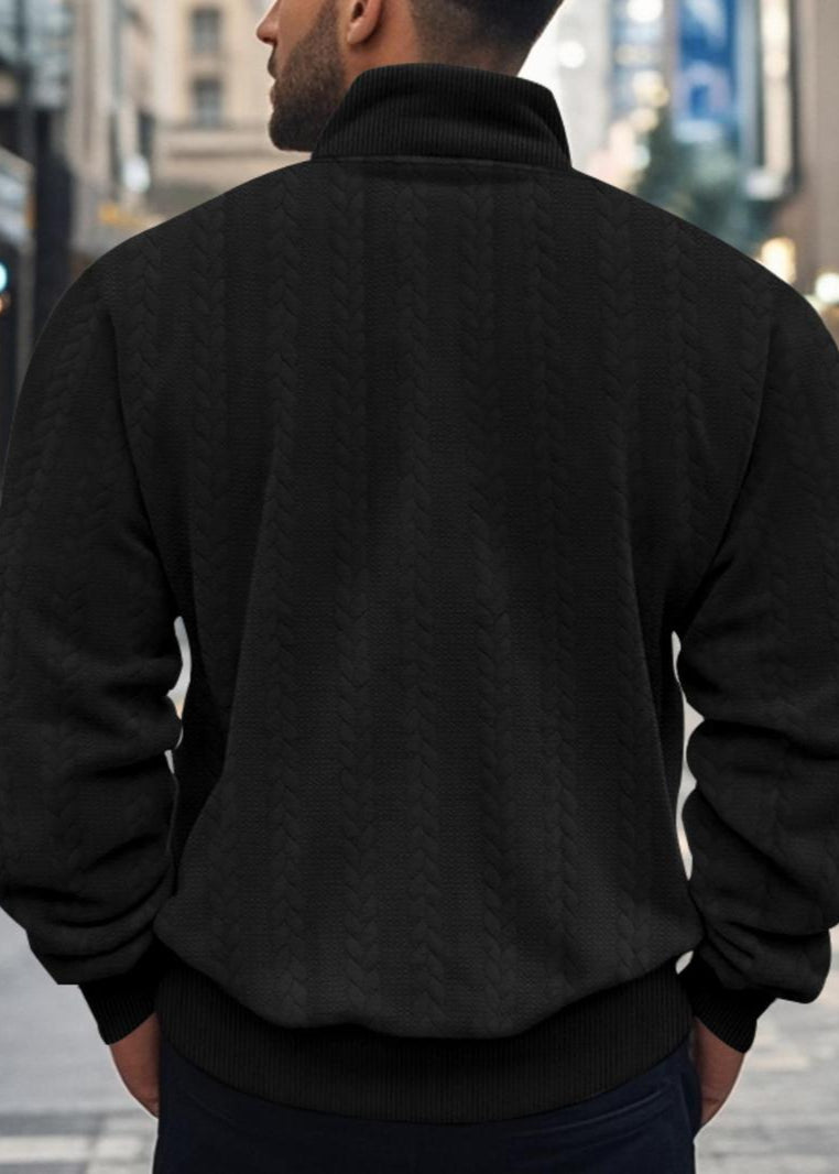 Hugo | Sweatshirt Homme Luxe à Col Zippé