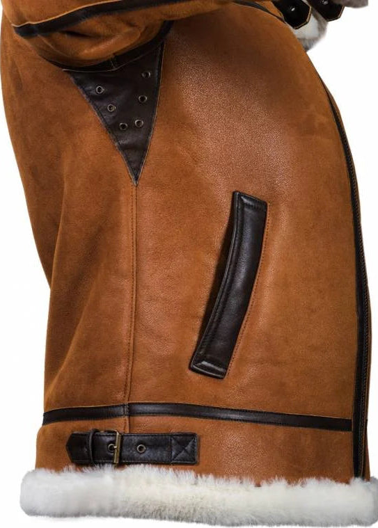 Bryan | Manteau D'Hiver en Cuir