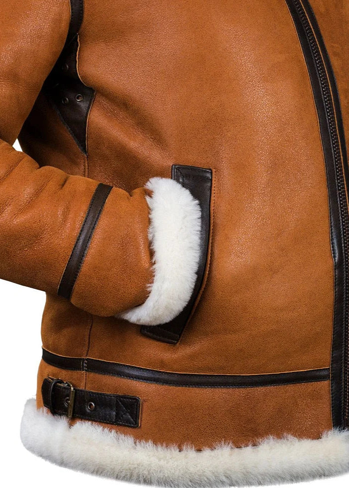 Bryan | Manteau D'Hiver en Cuir