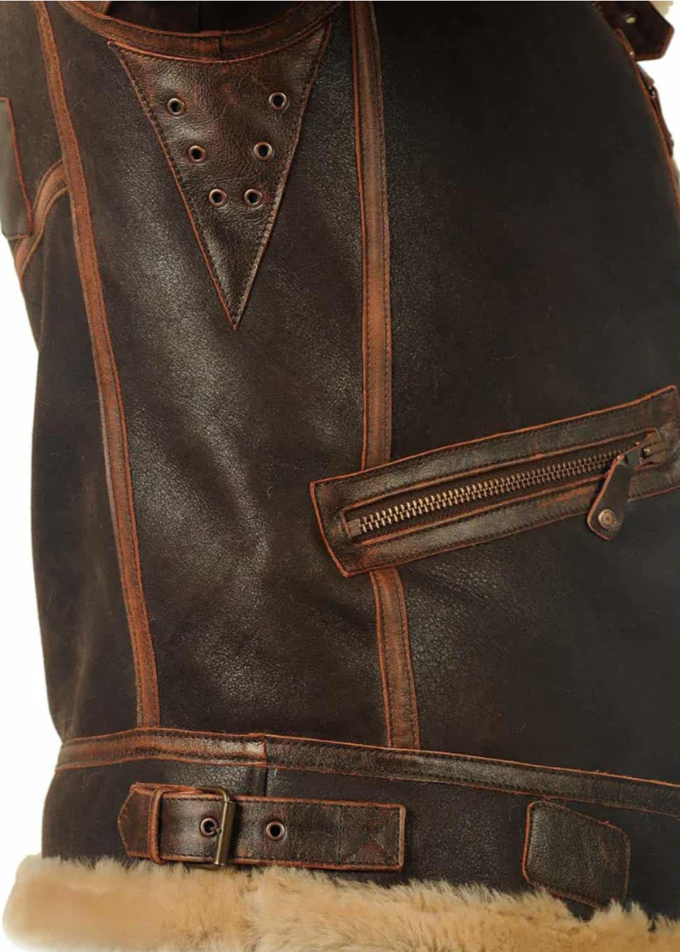Le Capitaine | Veste en Cuir