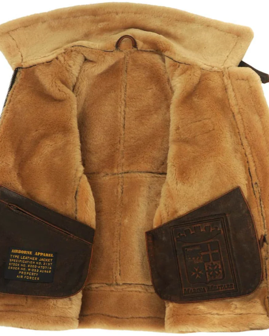 Le Capitaine | Veste en Cuir