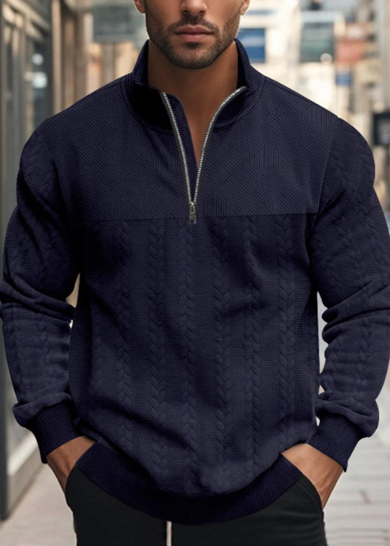Hugo | Sweatshirt Homme Luxe à Col Zippé