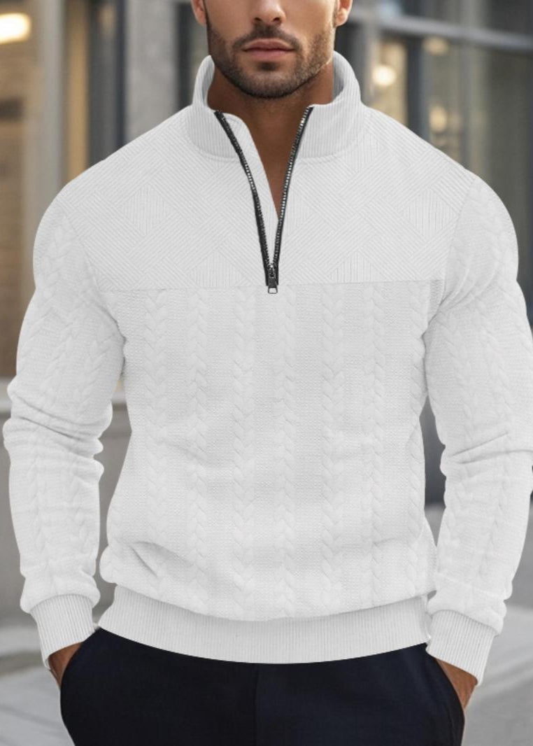Hugo | Sweatshirt Homme Luxe à Col Zippé
