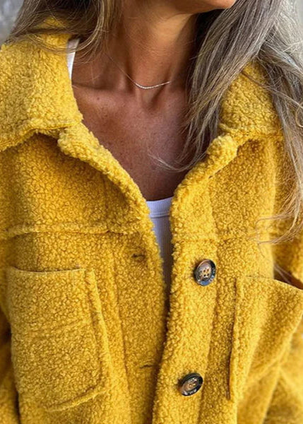 Juliette | Veste courte à revers en laine