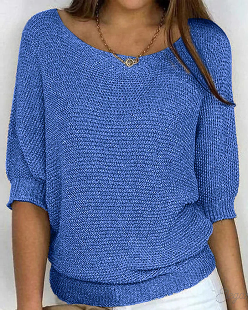 Éloïse  | Pull décontracté chic