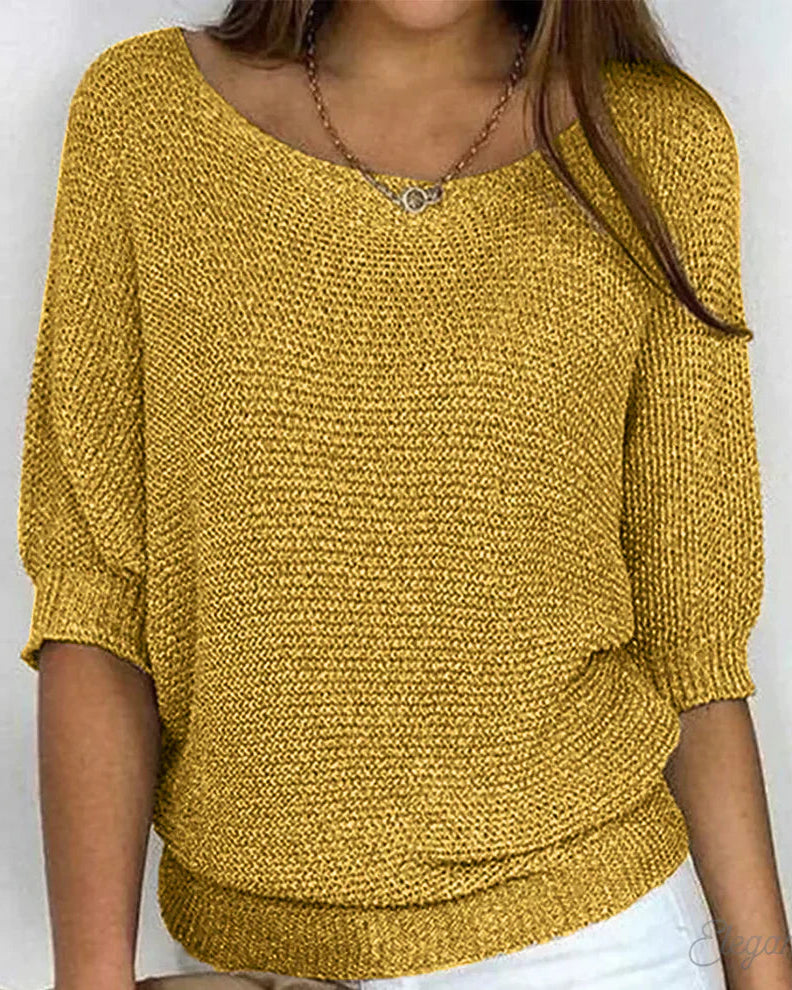 Éloïse  | Pull décontracté chic