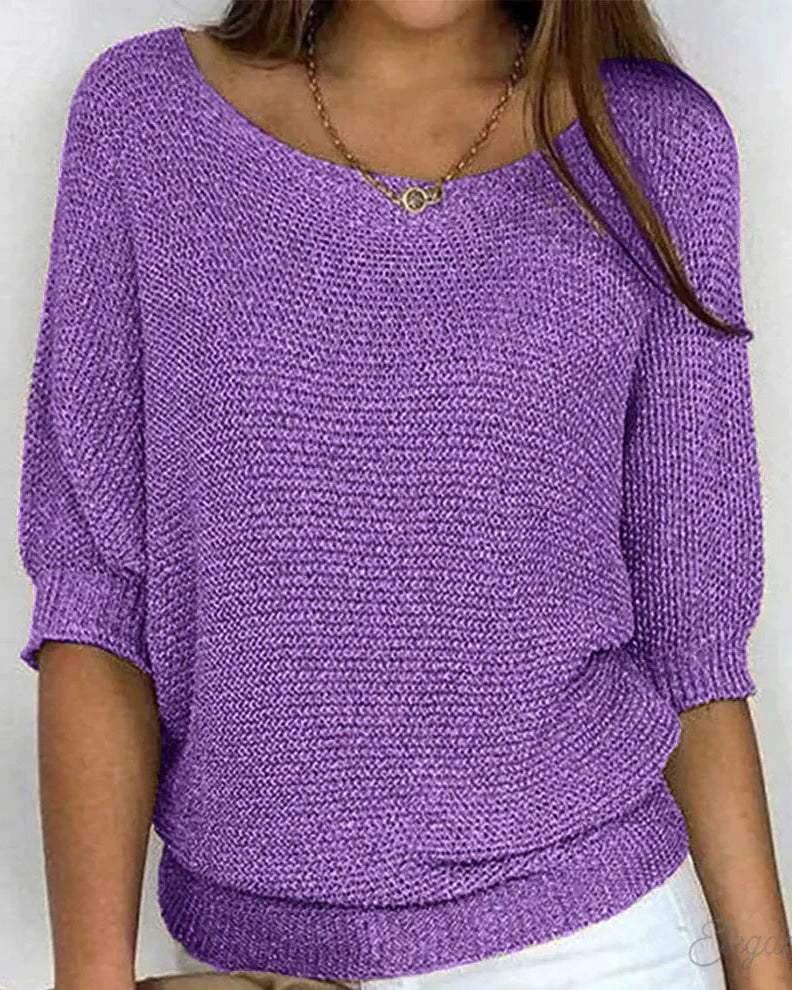 Éloïse  | Pull décontracté chic